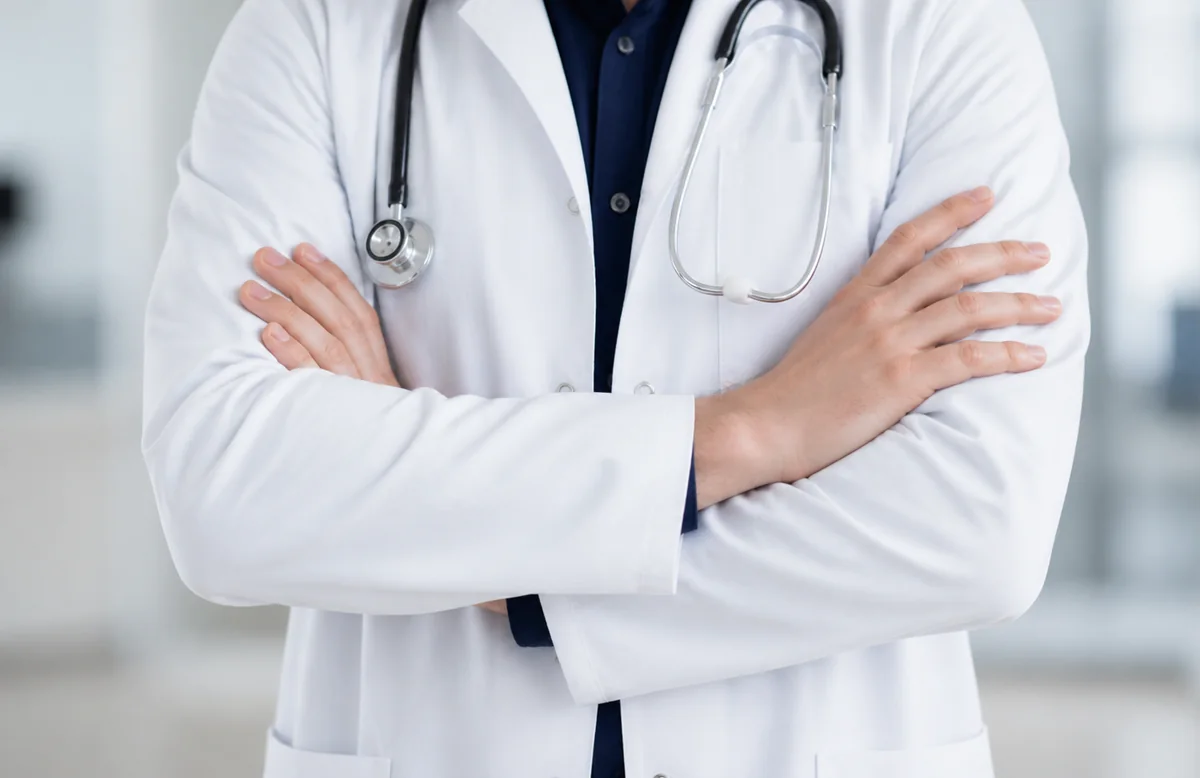 Doctor providing care